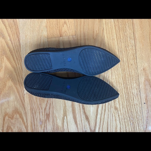 Rothy's "The Point" shoe in black. - Picture 5 of 5